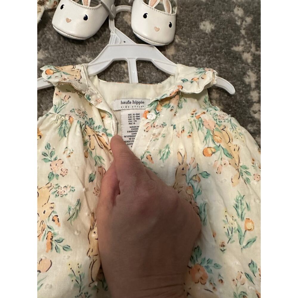 Haute Hippie Infant Girls Dress Set Carter’s Sweater Cardigan - Picture 3 of 11